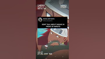 「 SAHARA - HENSONN」- 『 NARUTO EDIT 』
