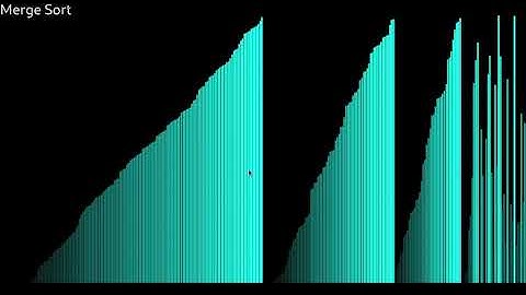 Sorting algorithms animation using SFML and C++