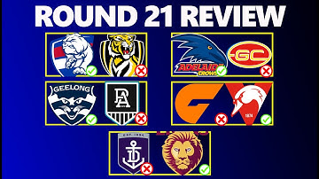 AFL Round 21 REVIEW