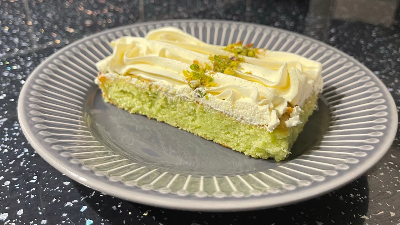 HOW TO MAKE PISTACHIO MILK CAKE | OCTOBER RECIPES | SIMPLE TREAT | LET’S COOK WITH ZAREEN
