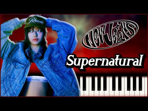 "Supernatural" (Sheet, MIDI, MultiTracks & WAV) - NewJeans (뉴진스)