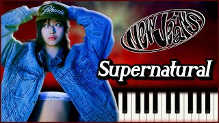 "Supernatural" (Sheet, MIDI, MultiTracks & WAV) - NewJeans (뉴진스)