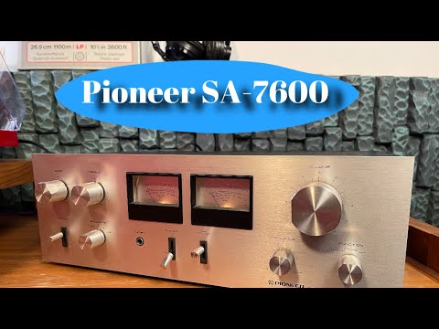 PIONEER SA-7600Ⅱ Pioneer SA-7600 - YouTube