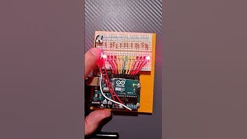 Reaction time game #shorts #arduino chasingleds #youspinme #reactiontime #reaction