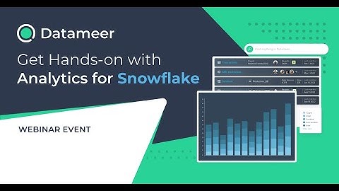 Get Hands on With Snowflake Analytics