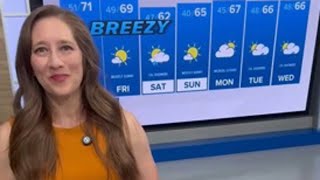Cool and breezy weekend ahead