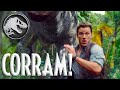 CORRAM! 20 minutos das cenas de perseguição mais assustadoras do Jurassic | JURASSIC WORLD