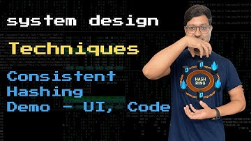Consistent Hashing UI and code demo | System Design