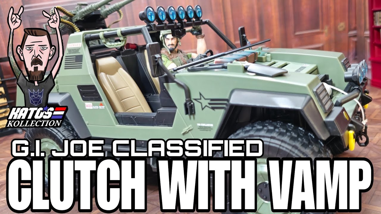 G.I. Joe Classified Clutch with VAMP Review. Kato's
