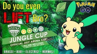 Gym Rat Raichu Jungle Cup Minun
