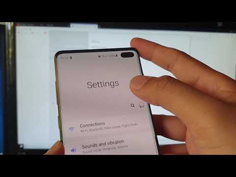 Samsung Galaxy S10 / S10+: Share Internet Connection to Computer Using USB Tethering
