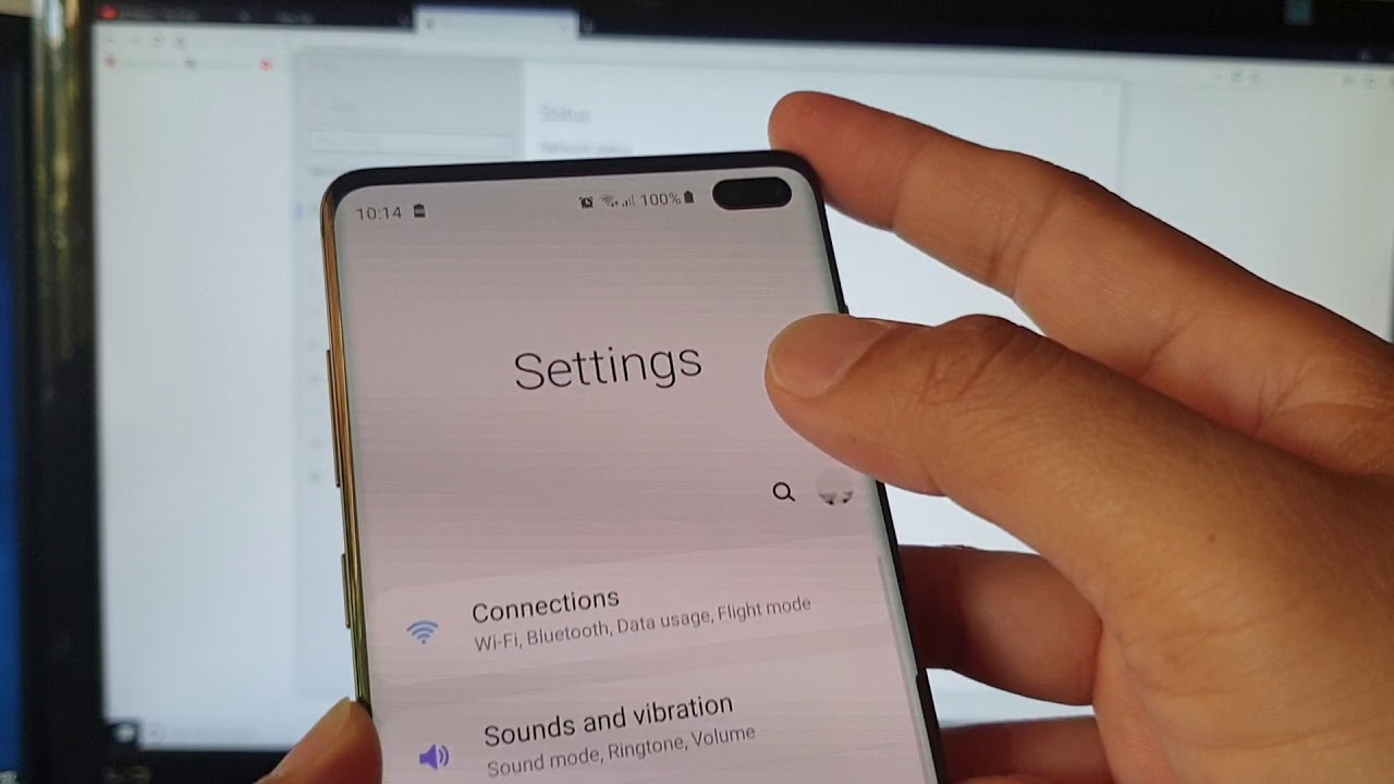 Samsung Galaxy S10 / S10+: Share Internet Connection to Computer Using USB Tethering YouTube