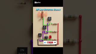 AC Line Detector Circuit ⚡ | Live Wire Detector DIY Electronics #Shorts