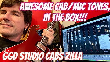 AWESOME CAB/MIC TONES, IN THE BOX! GGD STUDIO CABS ZILLA EDITION