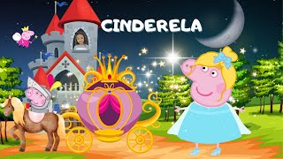 Cinderela com Peppa Pig História Infantil Desenho Animado das Princesas