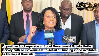 Opposition Calls On Government To Provide Details Of All Funding Made Available To Municipalities