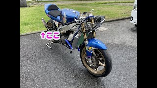 ＃NSR250 キッチンテープで耐熱ステッカー作ってみた　＃DIY　 #耐熱　＃ステッカー　＃自作　#mc21