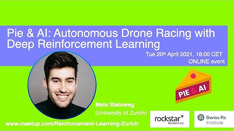 Autonomous Drone Racing with Deep Reinforcement Learning