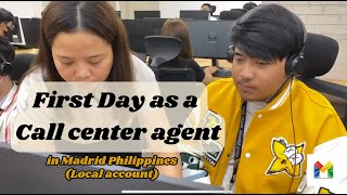 A DAY IN A LIFE AS A CALL CENTER AGENT in @MadridPhilippines   KUYA RENEBOY IS BACK #Madridph