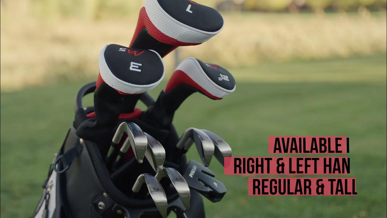 Precise M5 Men's 15 Piece Complete Golf Clubs Package Set YouTube