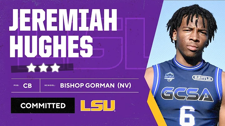 WATCH: 3-star CB Jeremiah Hughes commits to the LS...