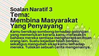 Karangan Naratif Soalan 3 Youtube