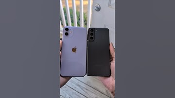 S21 vs iPhone 11 Zoom Camera Test
