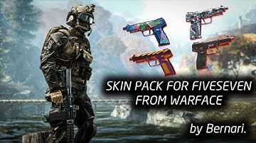 SKIN PACK FOR FIVESEVEN FROM WARFACE - CSS v90