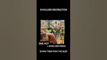 Shoulder destruction EMOM workout #shoulders #upperbody #wednesdaymotivation #hyperswole