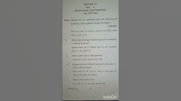 BSc 4th semester zoology question paper #questionpaper #zoology #question #paper #important