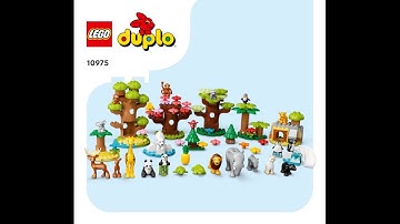 LEGO Instructions | Duplo | 10975 | Wild Animals of the World