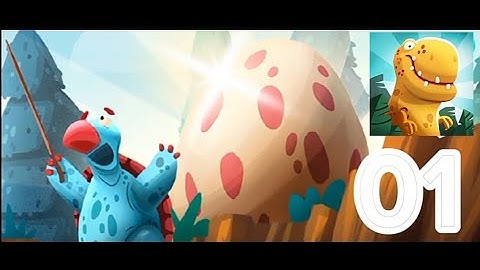 Dino Bash - gameplay walkthrough Part 01 - (iOS, Android).