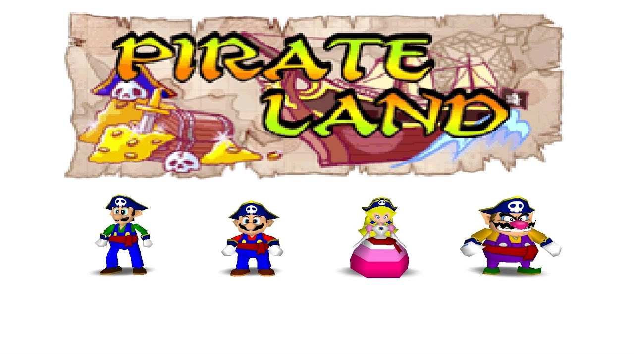 Mario Party 2 - Pirate Land - 50 turn Playthrough