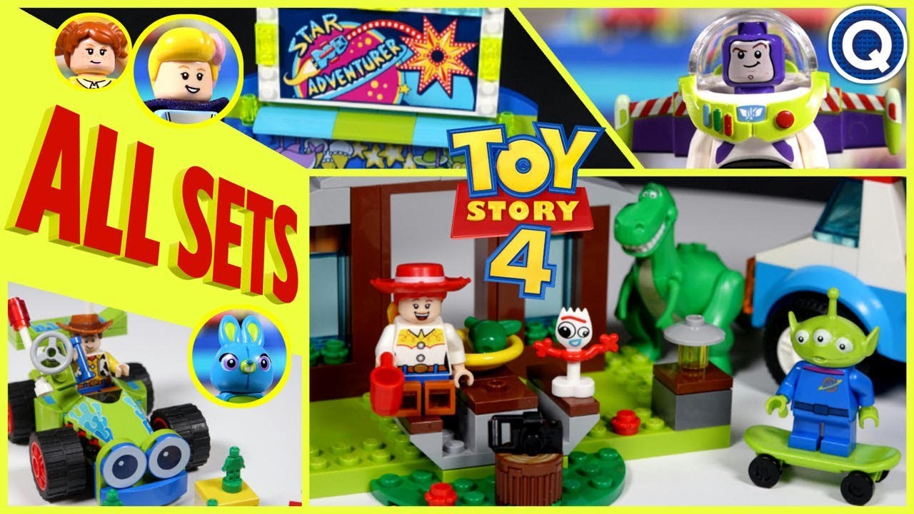 Lego Toy Story 4 Compilation Of All Sets - Youtube