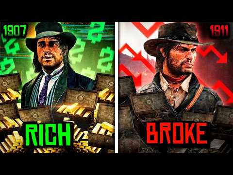 How Did John Marston Go BROKE in 4 Years? - Red Dead Redemption Theory