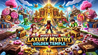 I Built the FIRST Luxury Golden Temple in Candy World Craft… 😱✨ screenshot 4