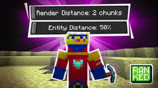 Speedrunning Minecraft on the LOWEST SETTINGS | MCSR Ranked