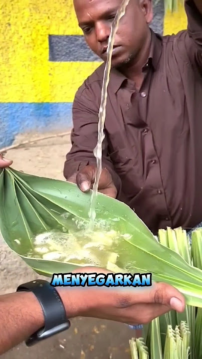 Creative Palm Fruit Seller #shorts #streetfood #palmfruit #food #fyp