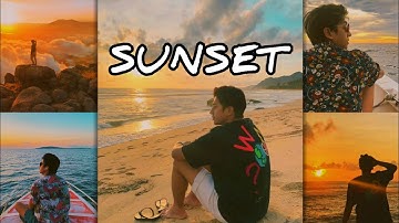 Tutotial edit Foto Sunset di Vsco - Filter Sunset Vsco || Vsco Tutorial