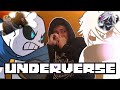 EVIL SANS VS CHARA! | UNDERVERSE 0.3 Part 2 [By Jakei] REACTION!!!