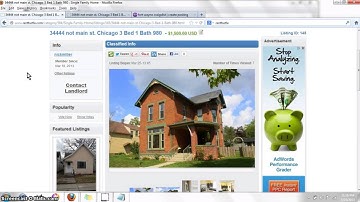 Promote your rental on Craigslist with redirect HTML code