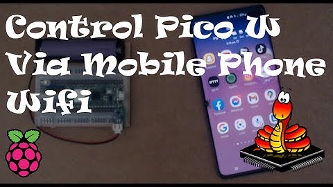 Control Pico W via Mobile Phone Wifi