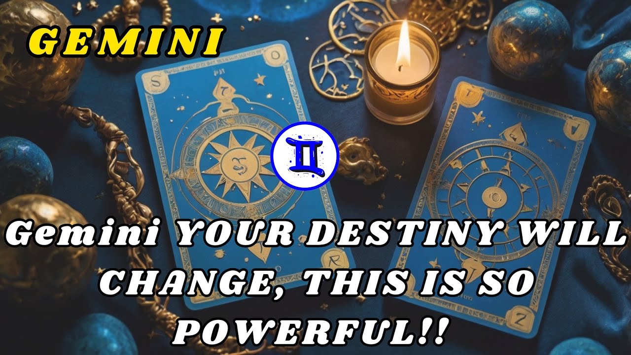 Gemini YOUR DESTINY WILL CHANGE, THIS IS SO POWERFUL!! tarot 
