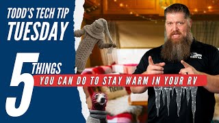 5 things you can do to stay warm in your RV