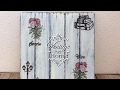 Decorar tablero con decoupage y relieve con efecto sombra