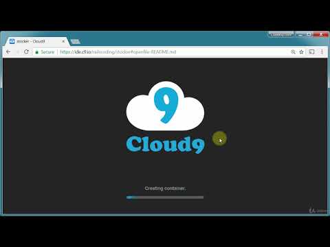 Ruby On Rails: Stock Market App : C9 Cloud Development Environment Setup