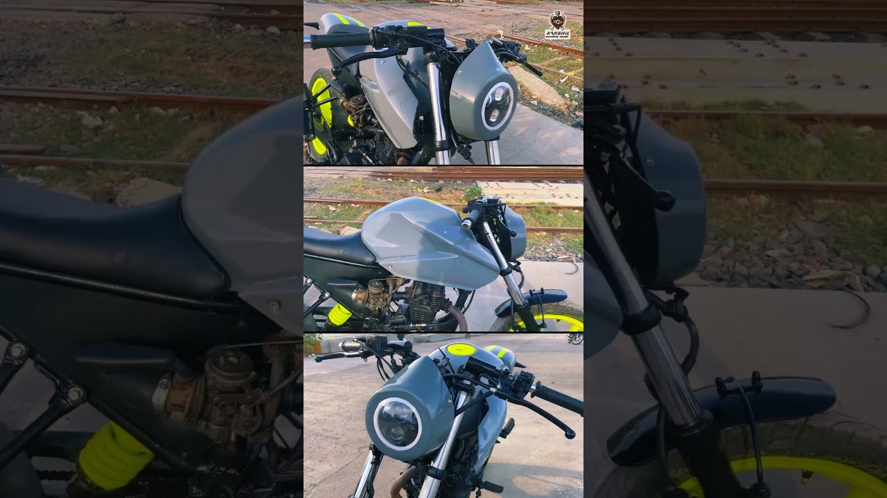 Cafe Stunner Bike Build! 🔥🏍️💨 Ultimate Custom Cafe Racer 🚀 #Trending #Viral