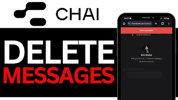 How To DELETE MESSAGES IN CHAI AI! | BEST NEW METHOD 2025!