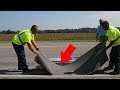 अमेरिका मैं सड़कों के गड्ढों को भरने का ये है आधुनिक  तरीका || Amazing Construction Tools