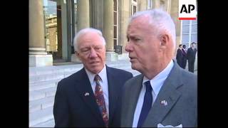 Congressman Houghton in talks with Chirac